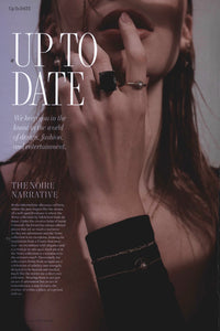 Silk & Steel Jewellery Noire Collection M2 Woman Magazine