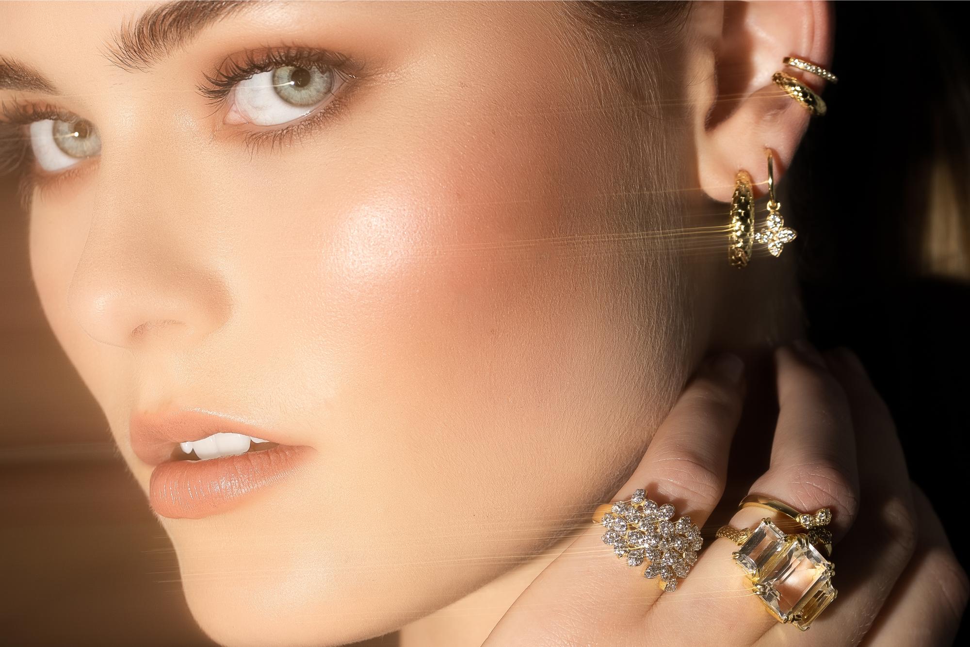 Silk & Steel 14k Gold Plated Jewellery