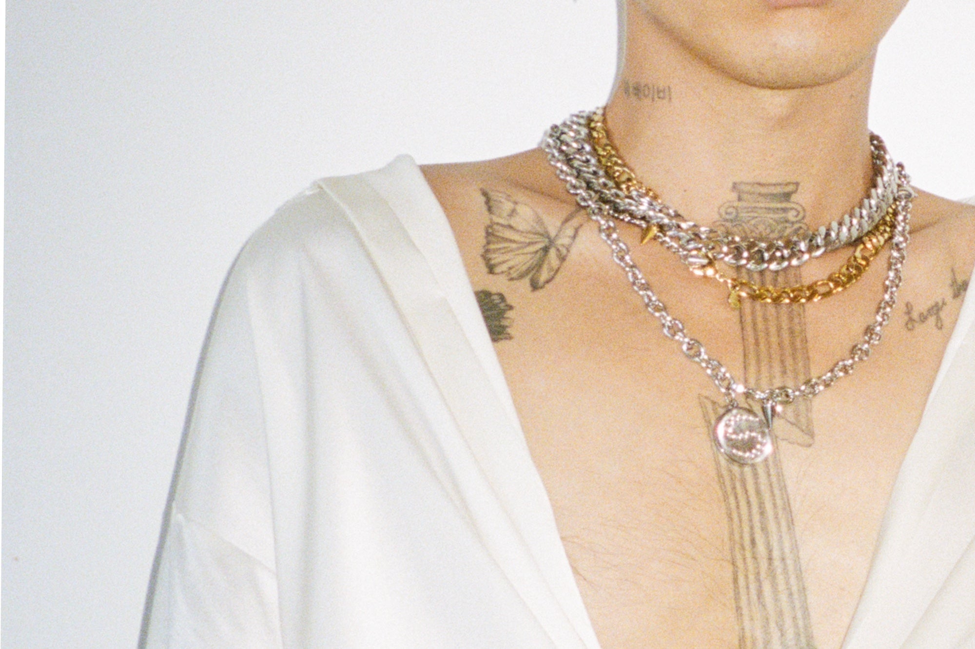 Silk & Steel Men's Necklaces
