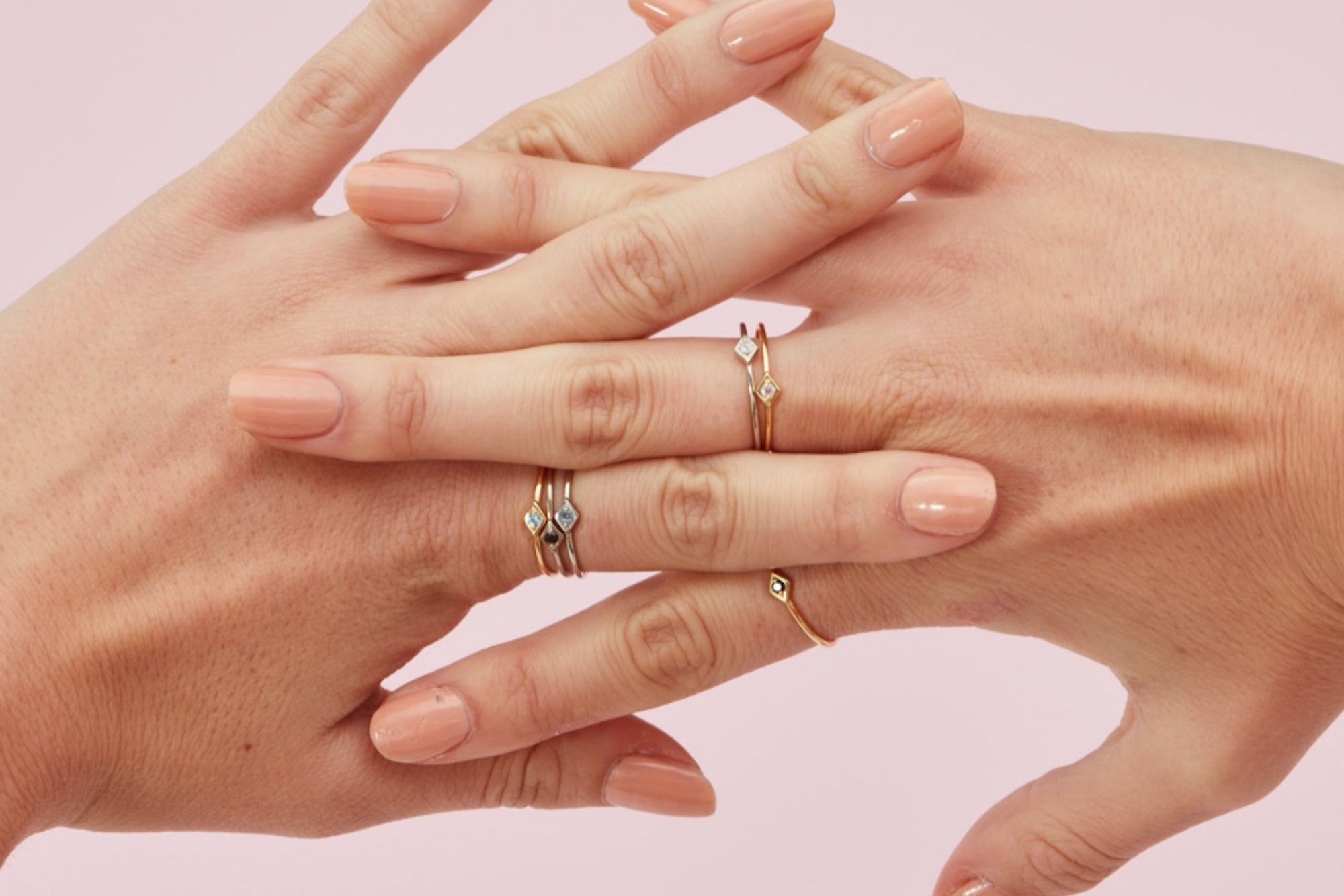 Silk & Steel Friendship Rings