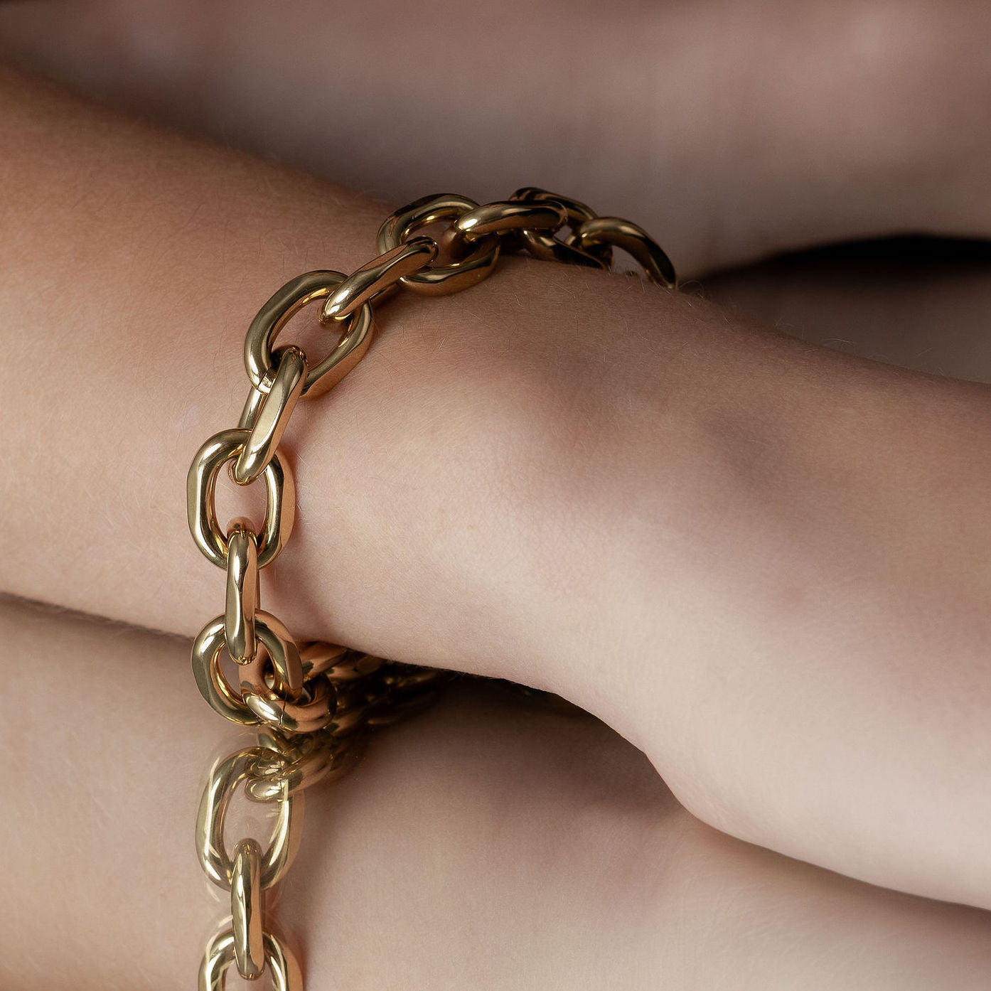 Forged Bracelet Gold