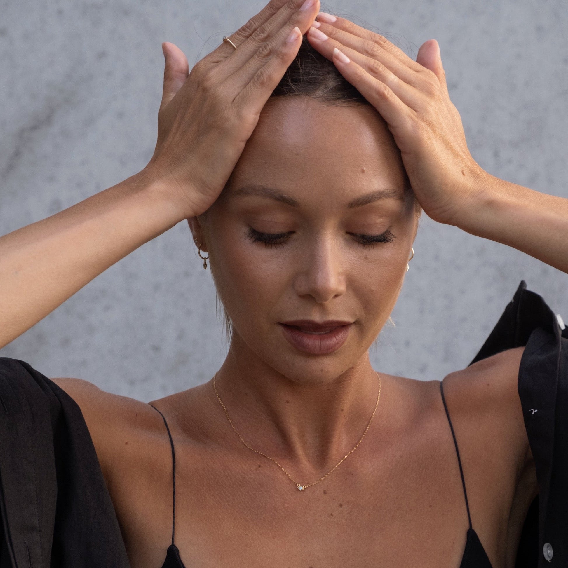 Silk & Steel Jewellery Superfine Keepsake Necklace Rose Quartz + Silver