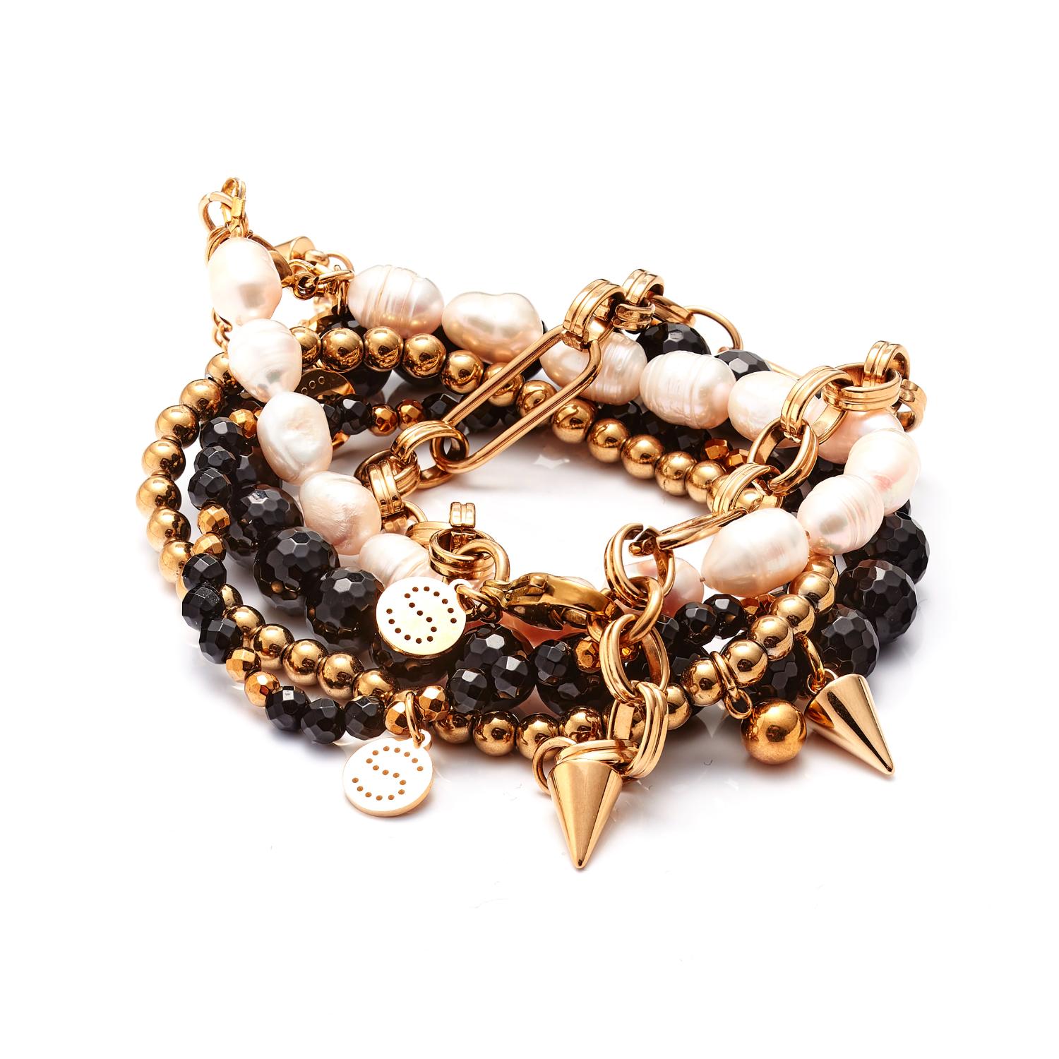 Silk & Steel Jewellery Tresor Bracelet Stack