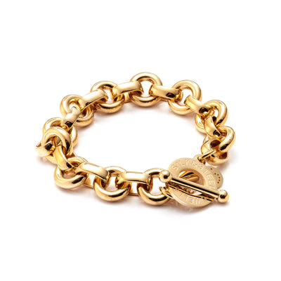 Silk & Steel Jewellery Heirloom Bracelet Gold