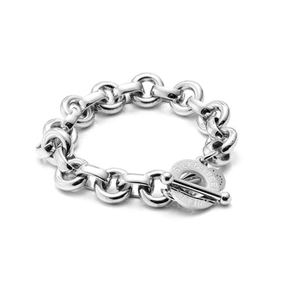 Silk & Steel Jewellery Heirloom Bracelet Silver