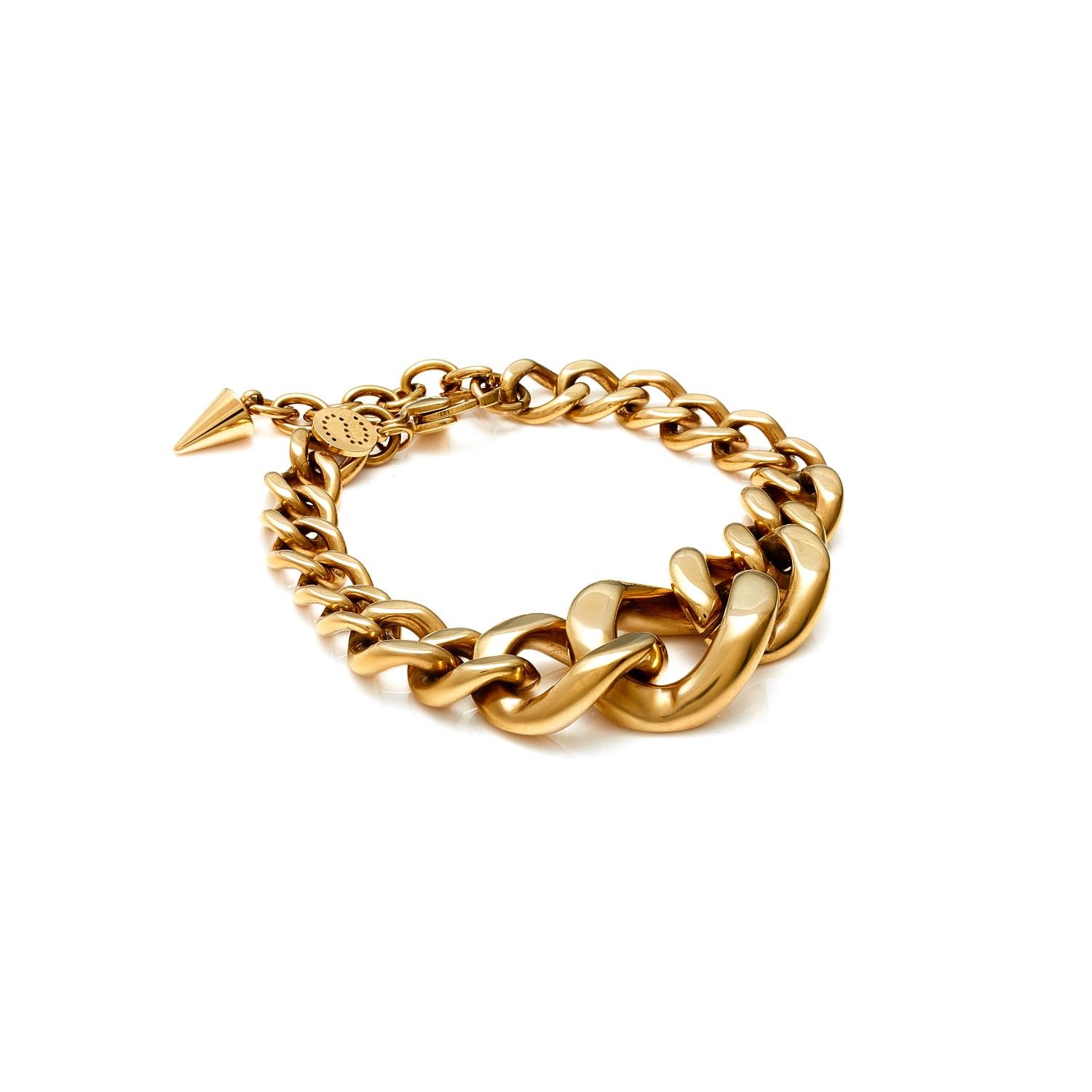 Silk & Steel Jewellery Gold Phoenix Bracelet