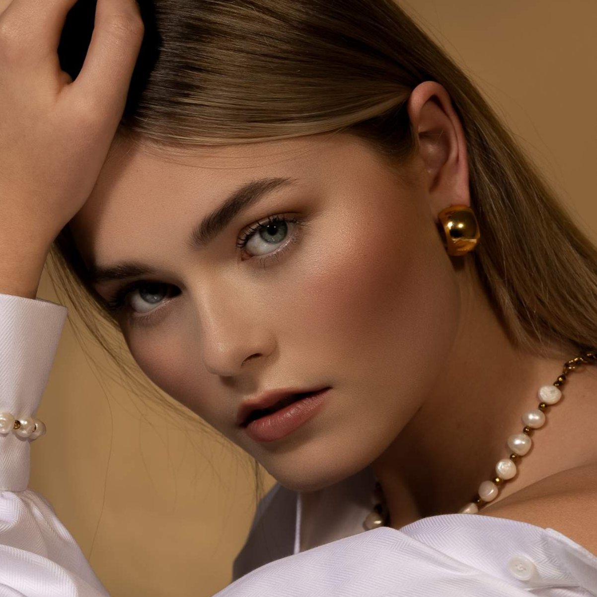 Silk & Steel Jewellery Sunkissed Hoops