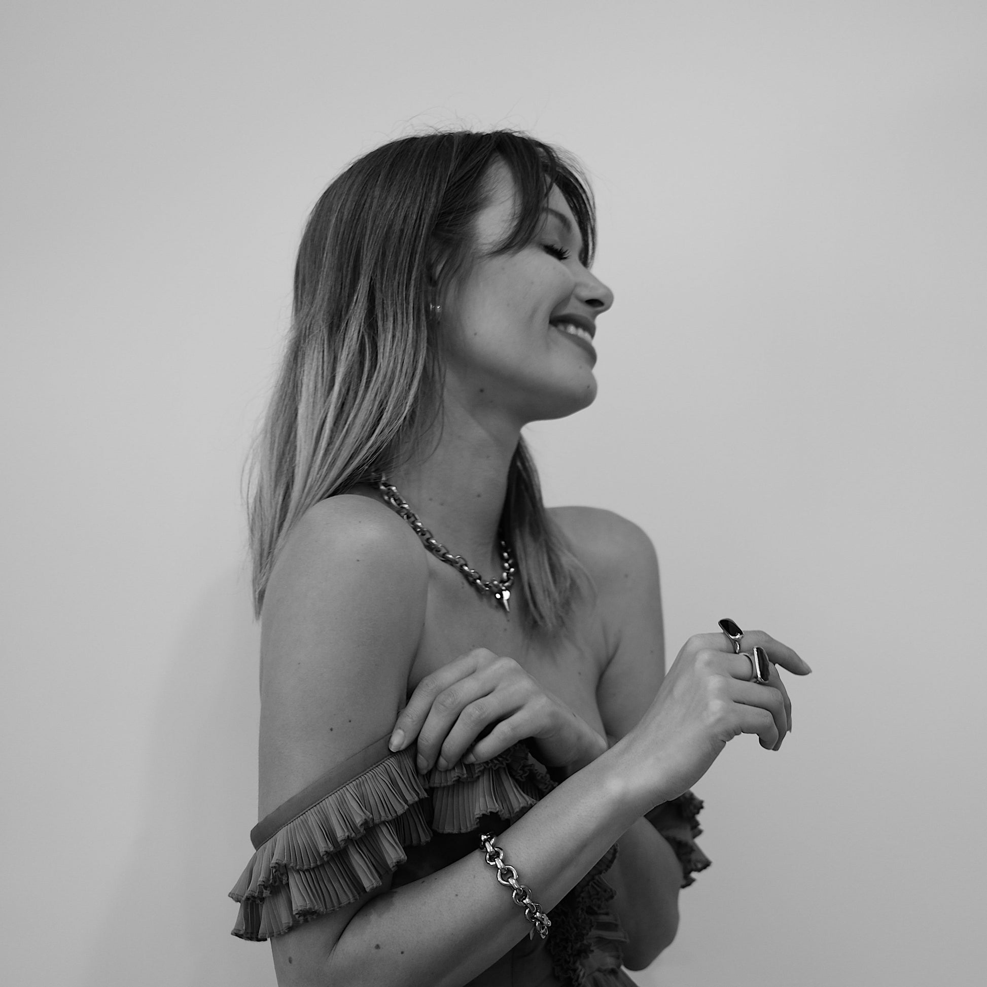 Silk & Steel Jewellery Heirloom Bracelet Silver