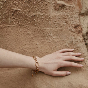 Silk & Steel Jewellery Sol Bracelet Gold
