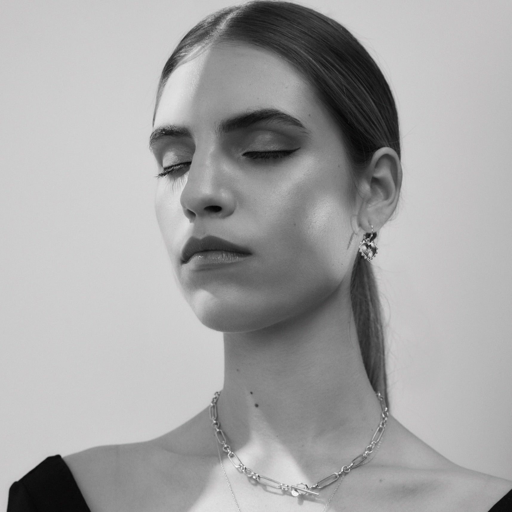 Silk & Steel Jewellery Heart of Love Talisman Earrings Gold Rose Quartz