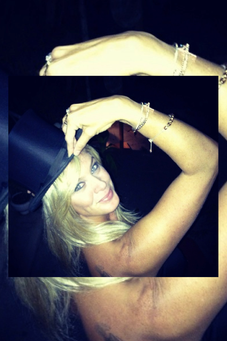 Worn by // Rachel Hunter