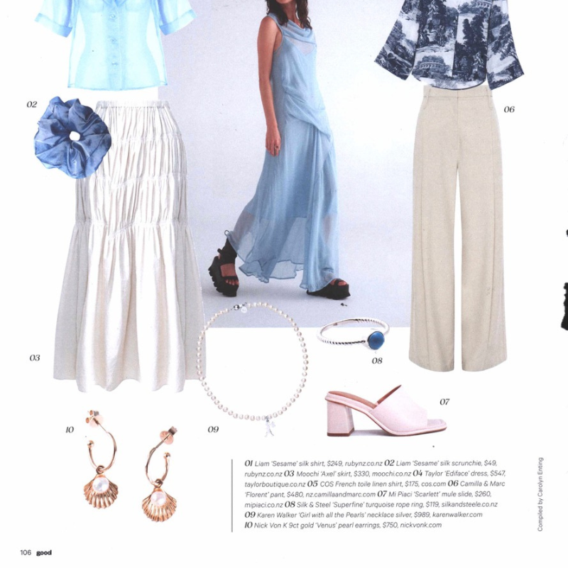 Silk & Steel Jewellery Superfine Turquoise Ring Good Magazine