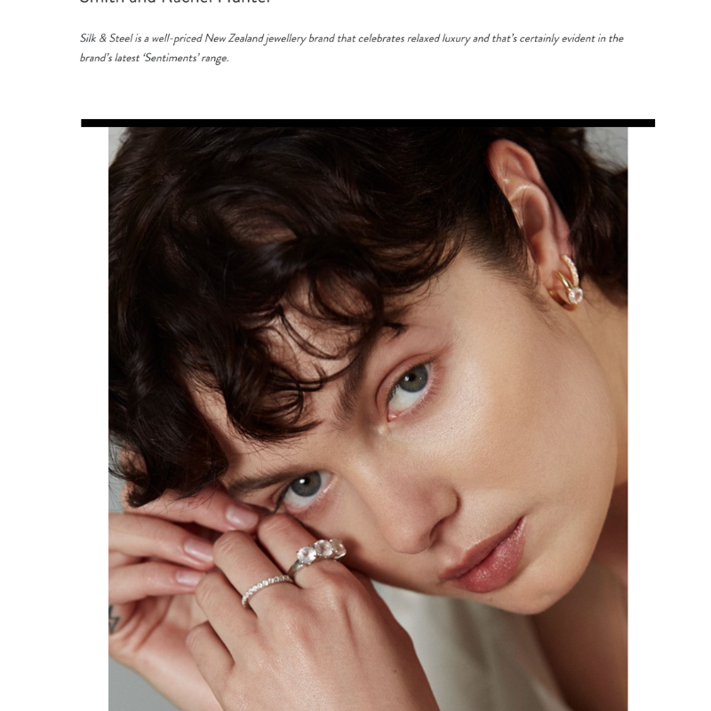 Silk & Steel Jewellery Sentiments Collection 66 Magazine