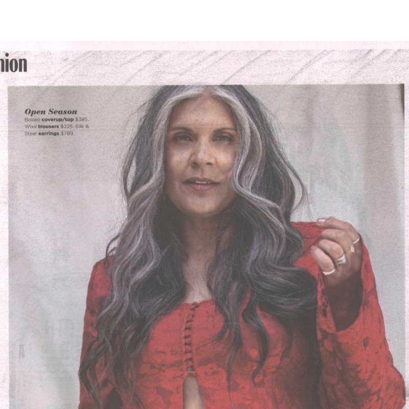 Silk & Steel Jewellery Luminosa Drop Earrings Viva Magazine