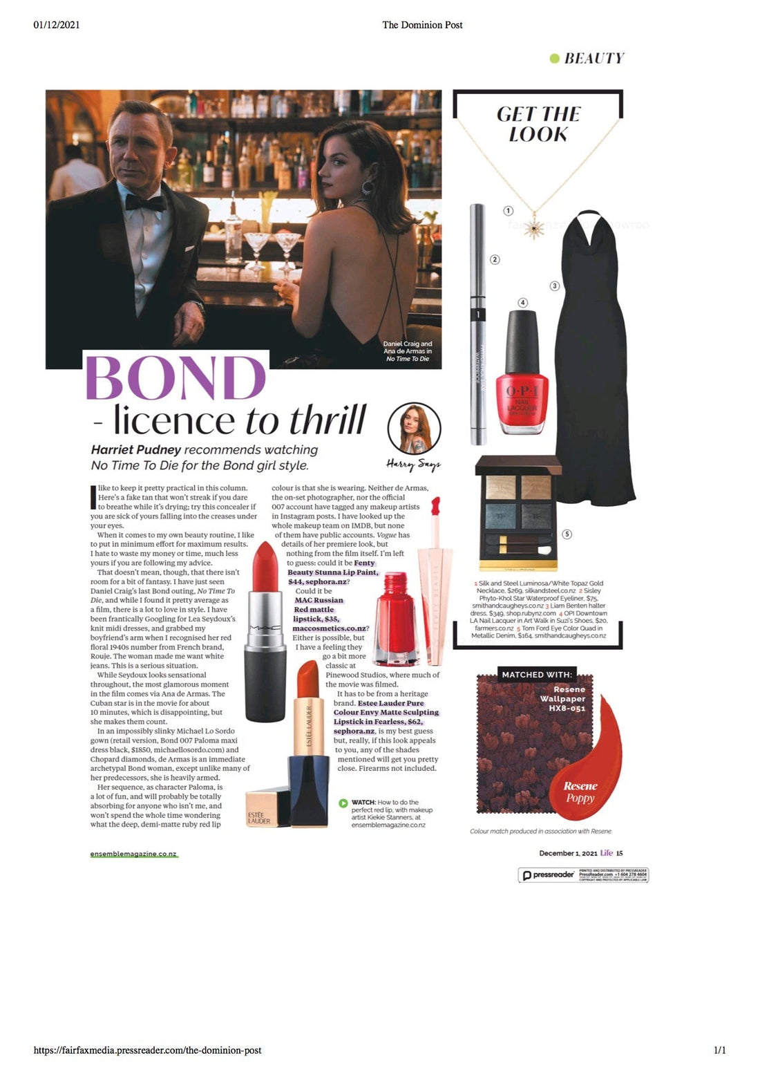 Silk & Steel Jewellery Luminosa Necklace The Dominion Post