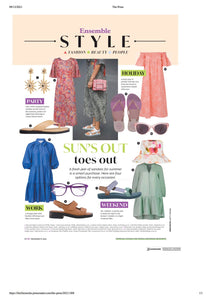 Silk & Steel Jewellery Luminosa Drop Earrings The Press