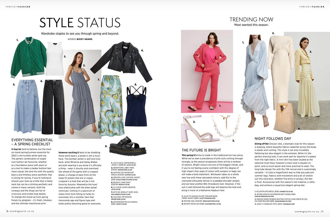 Silk & Steel Jewellery Resort Necklace Uno Magazine