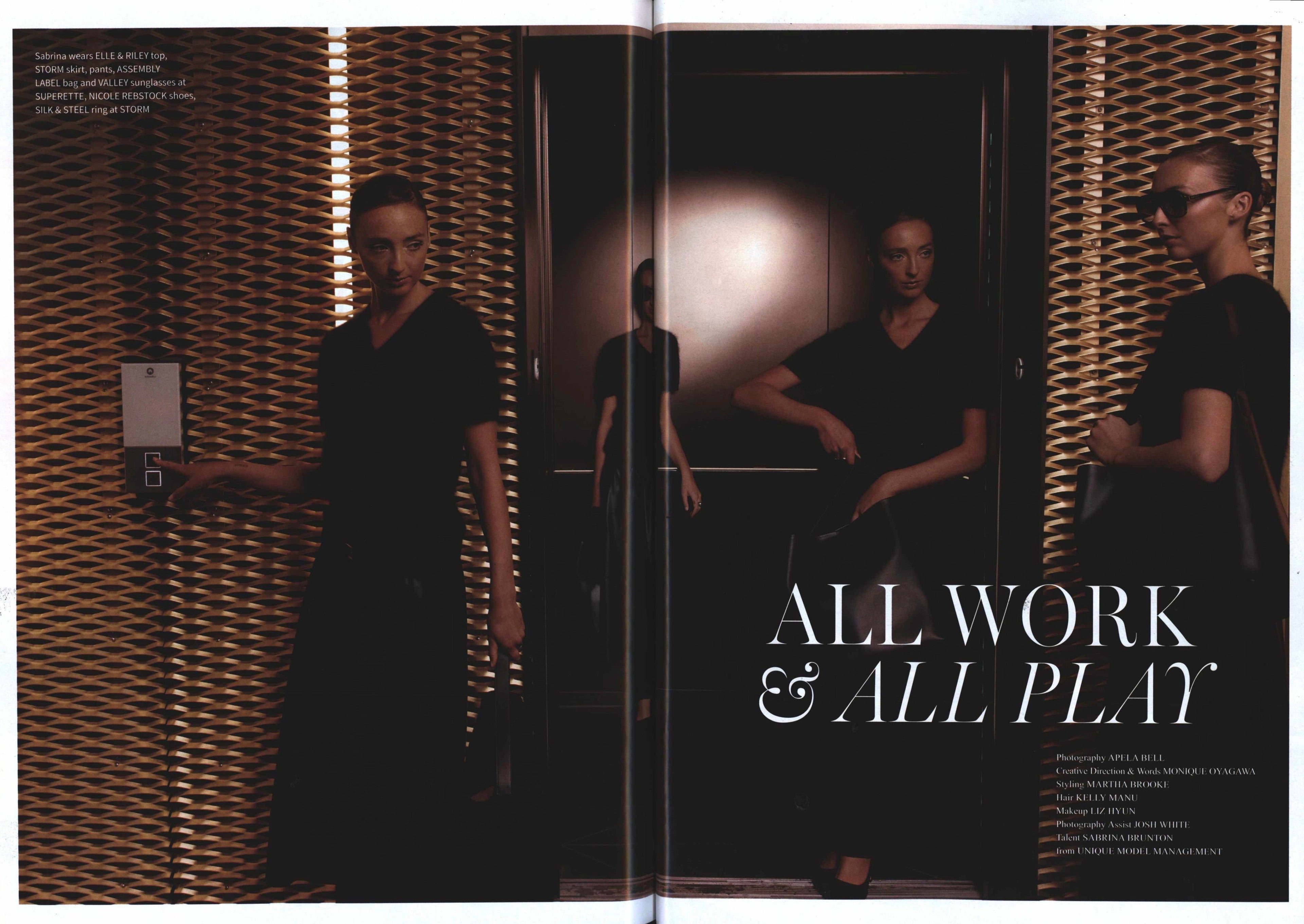 Silk & Steel Dome Ring featured in Remix Magazine