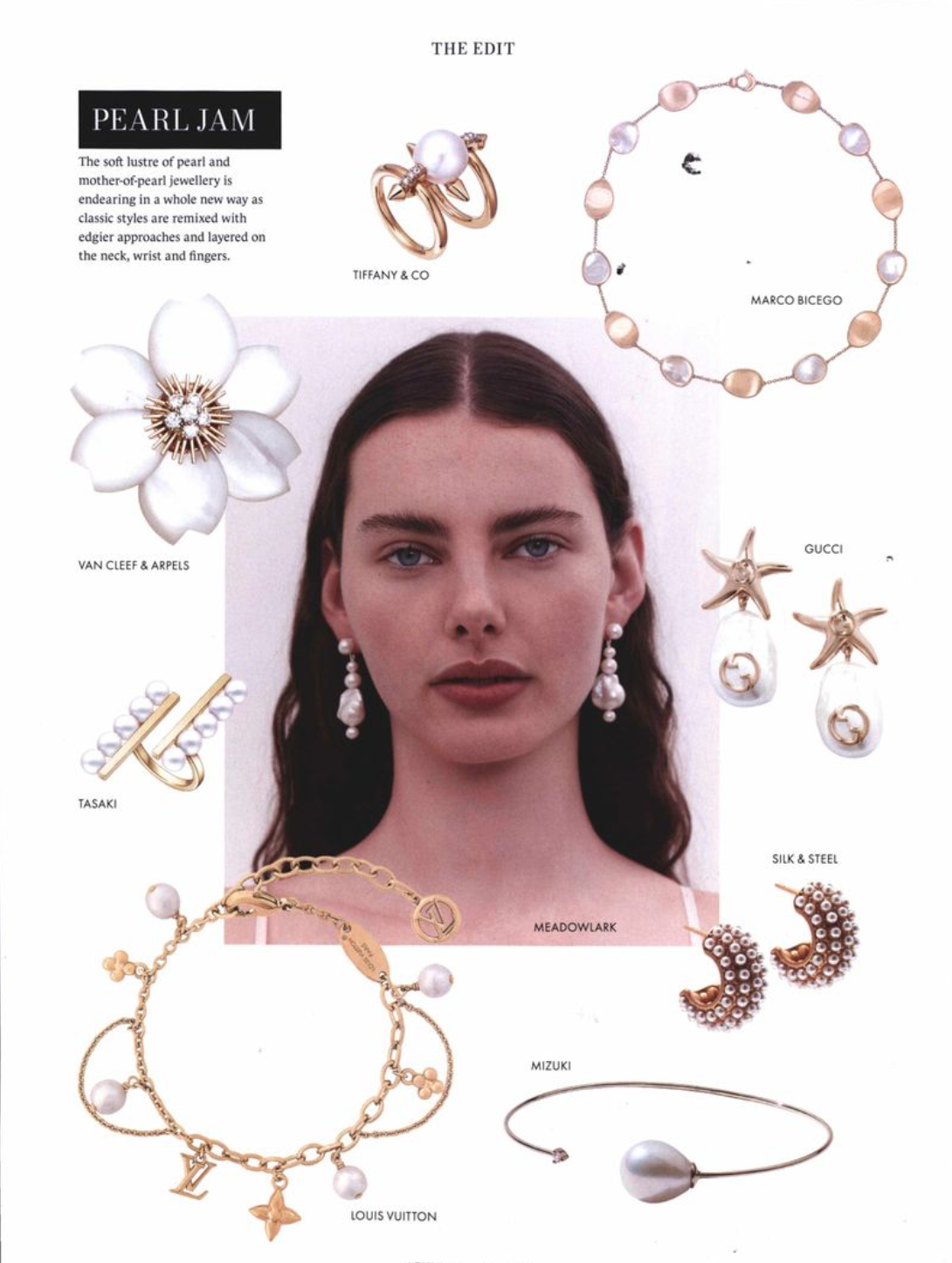 Silk & Steel Hera Hoop Earrings featured in Style Magazine June 2025