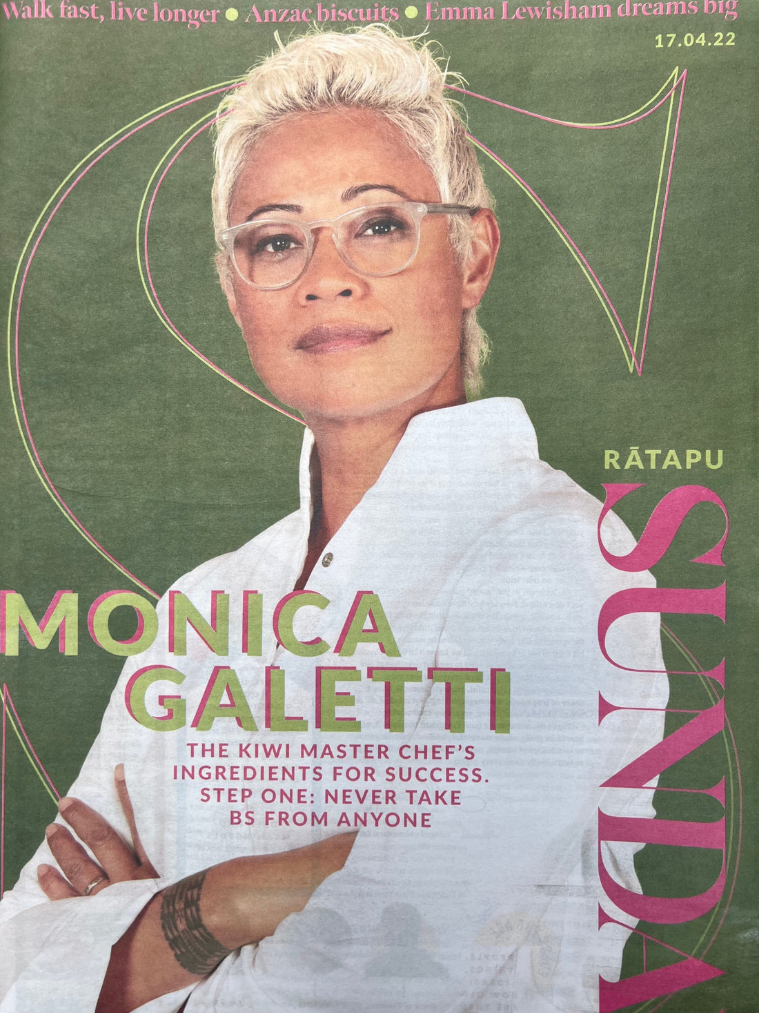 Sarah Cotterall of Silk & Steel Jewellery in Sunday Magazine