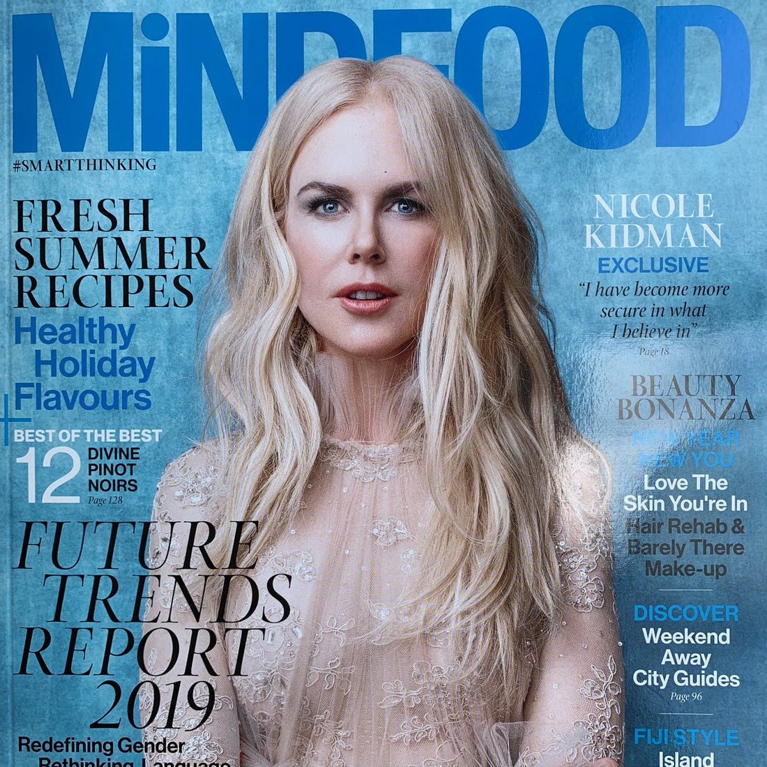 Mindfood Magazine // January 2019 - Silk&Steel | Luxury Statement Jewellery