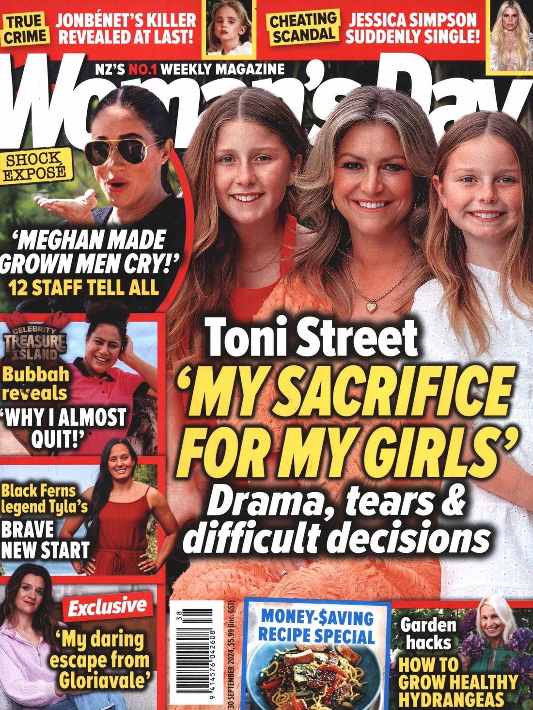 Silk & Steel Bisous Necklace as worn by Toni Street in NZ Woman's Day