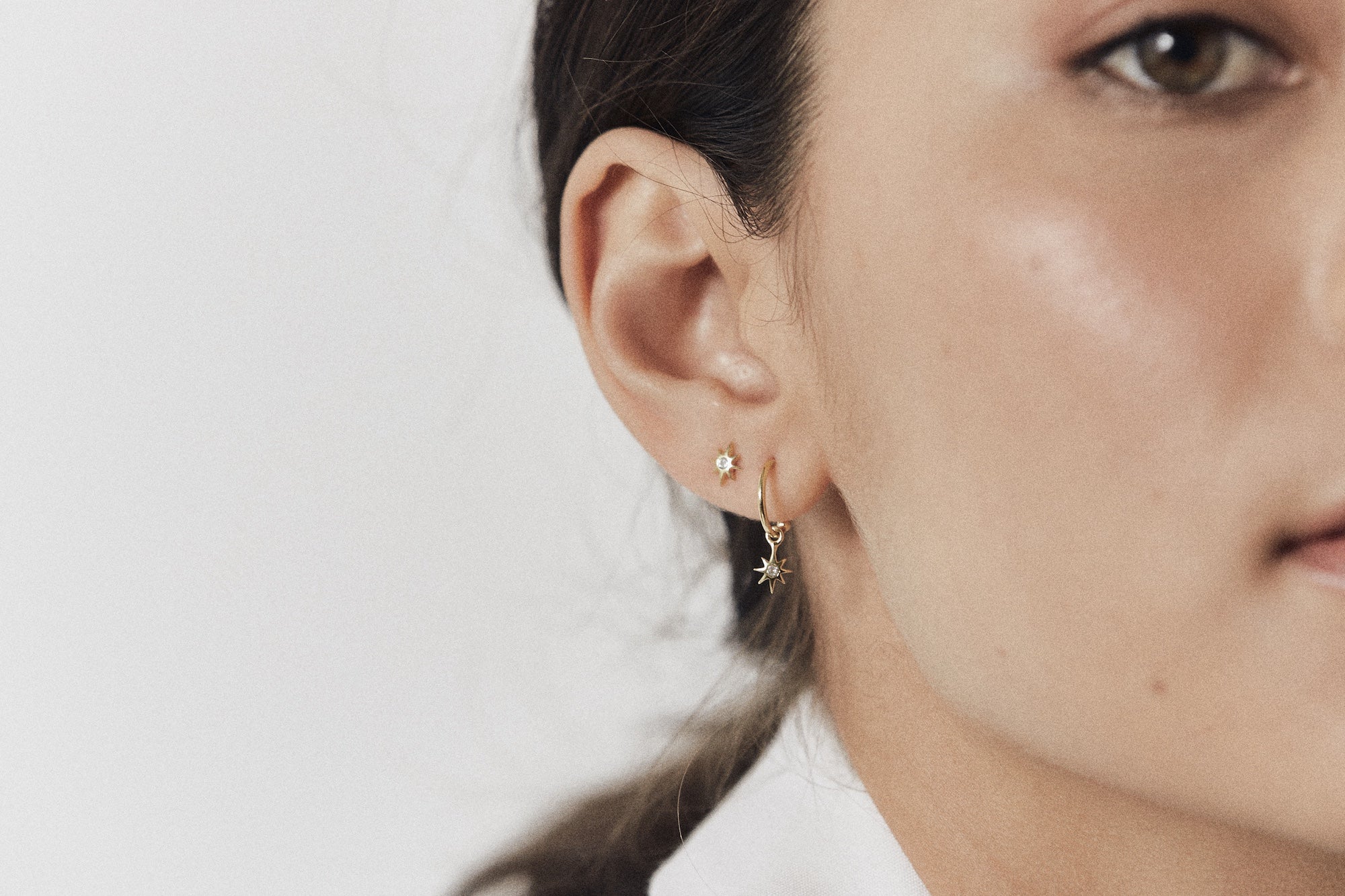 Silk & Steel White Topaz Jewellery