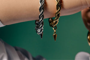 Silk & Steel Chain Bracelets