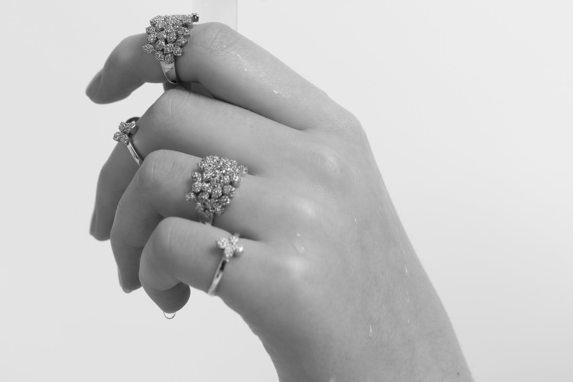Silk & Steel Sterling Silver Rings