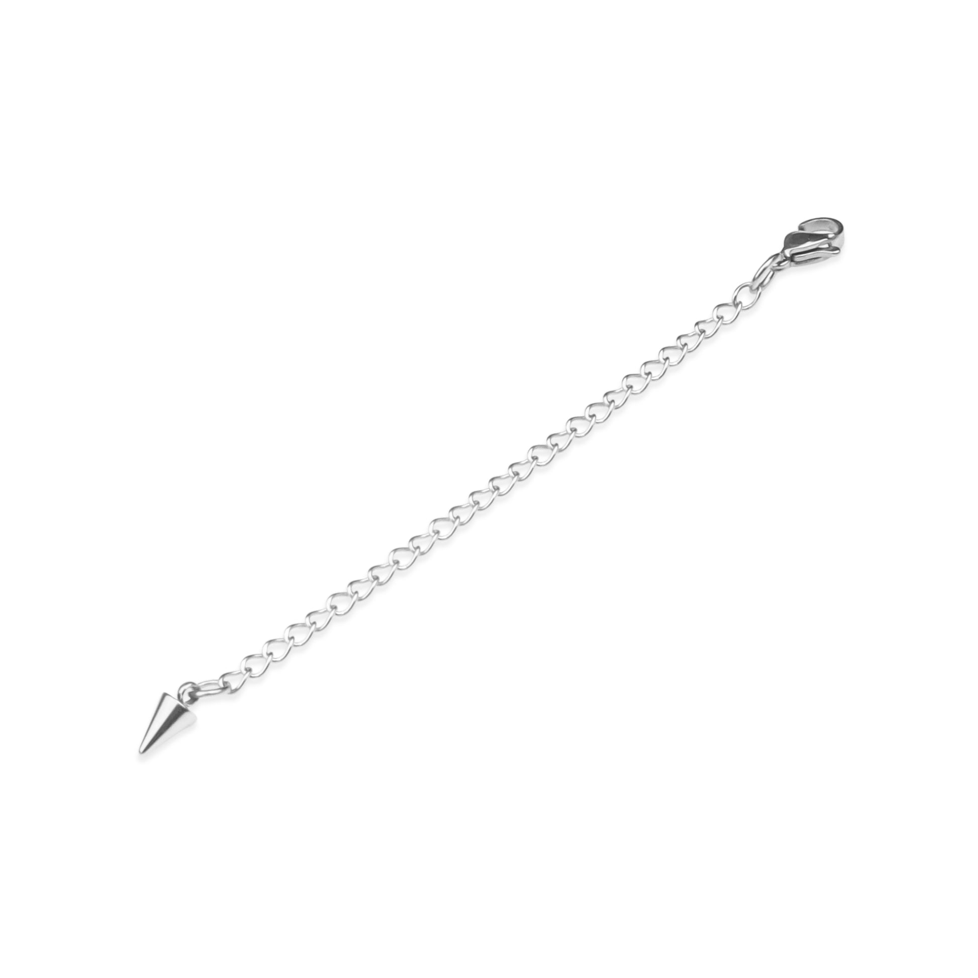 Fine Extension Chain Silver