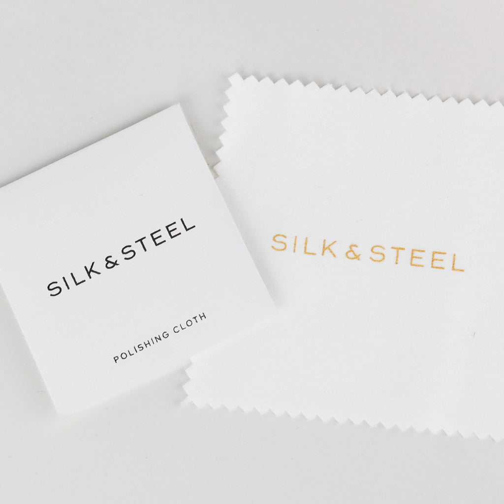 Silk & Steel Jewellery Polishing Cloth
