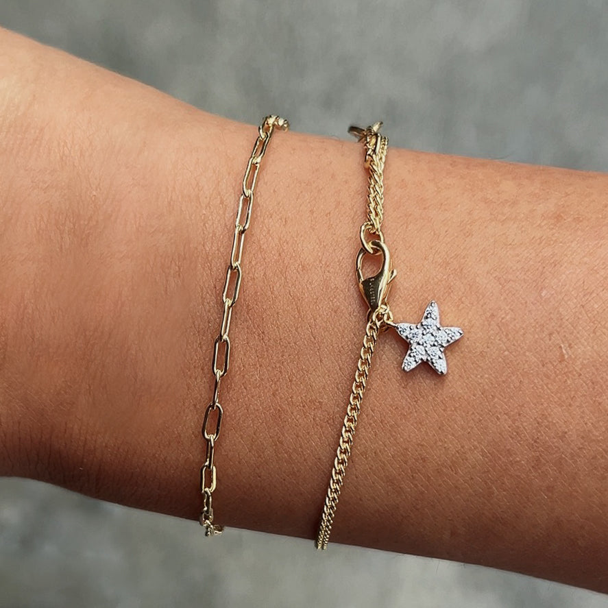 Etoile Bracelet Set Silver