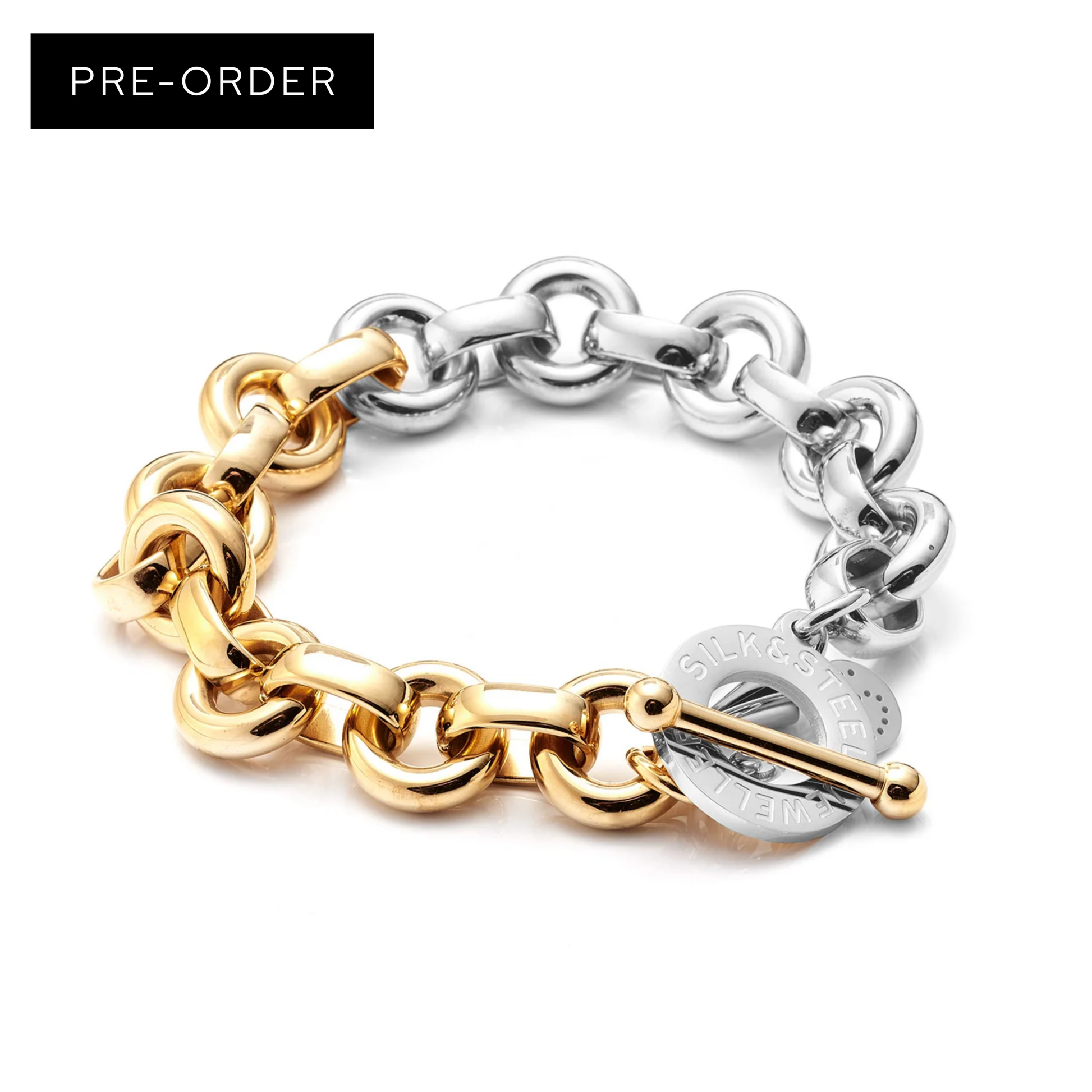 Heirloom Two-Tone Bracelet Gold + Silver