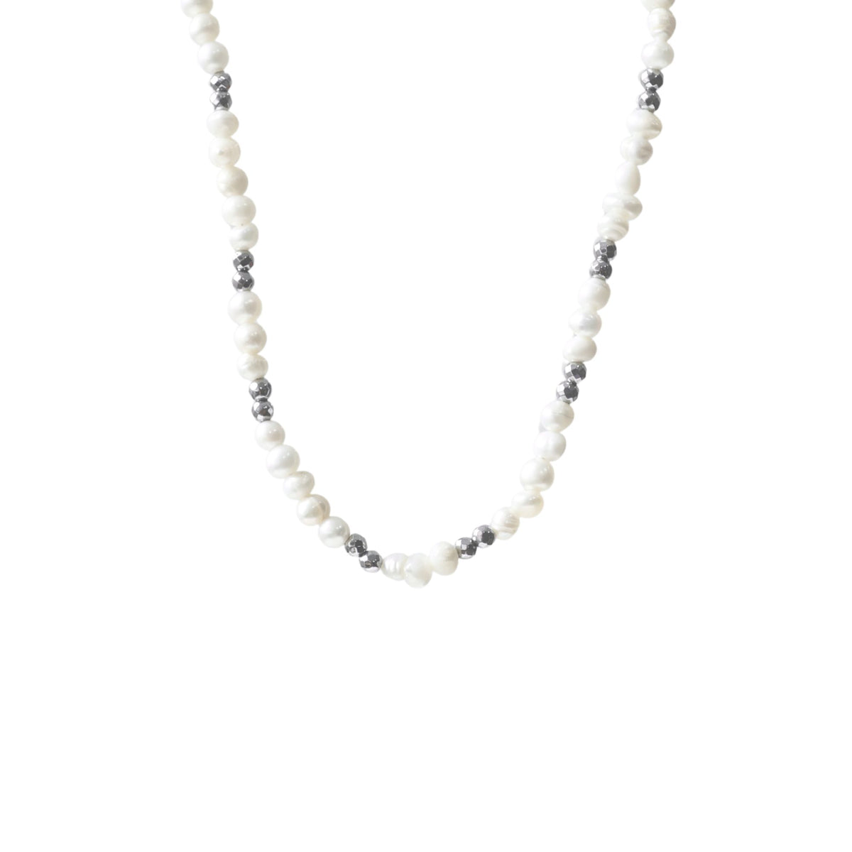 Pearl Choker Silver