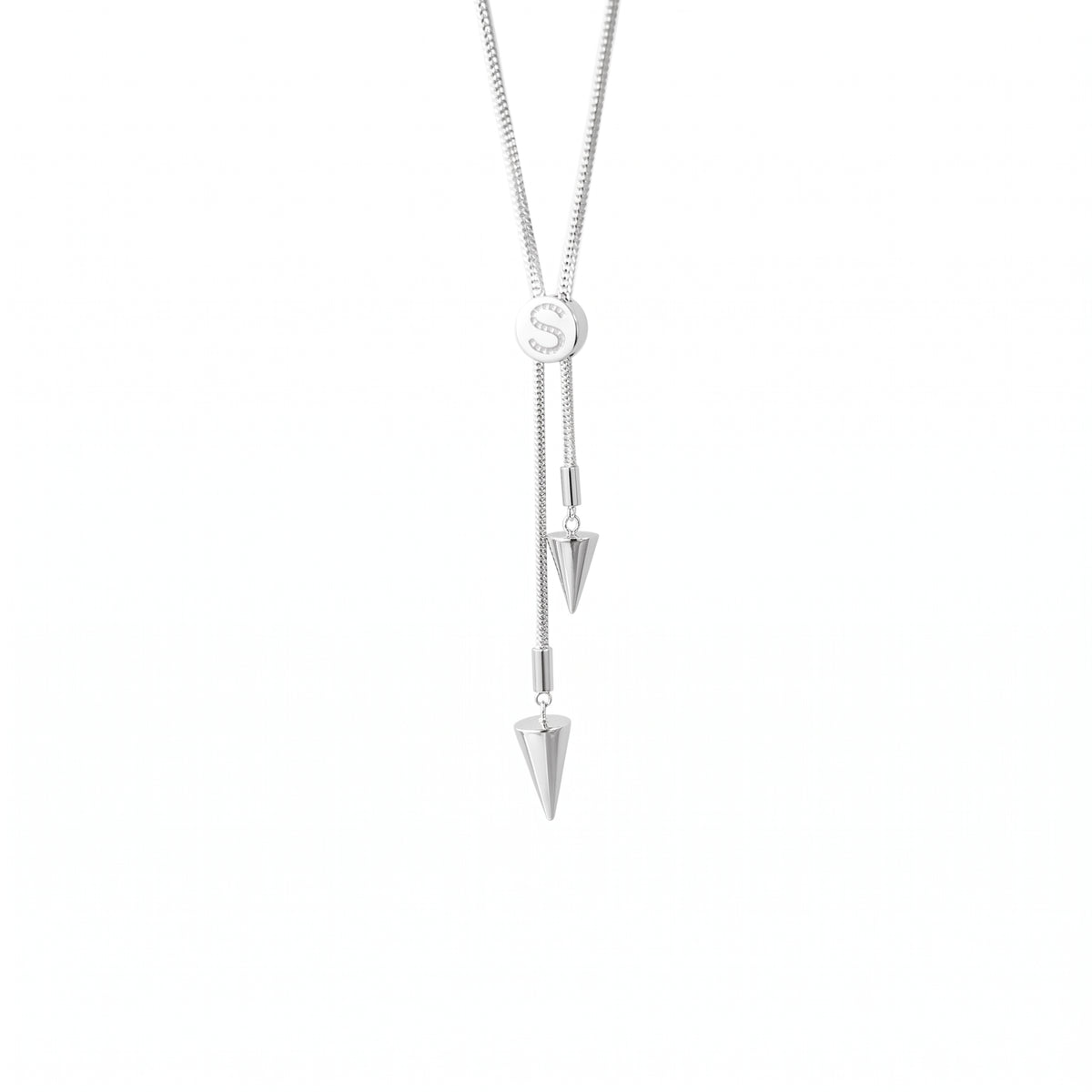 Signature Spike Lariat Silver