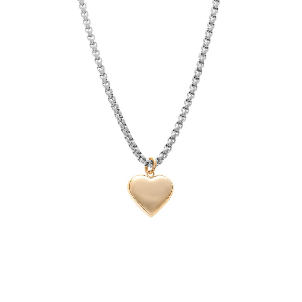 Bisous Necklace Gold + Silver