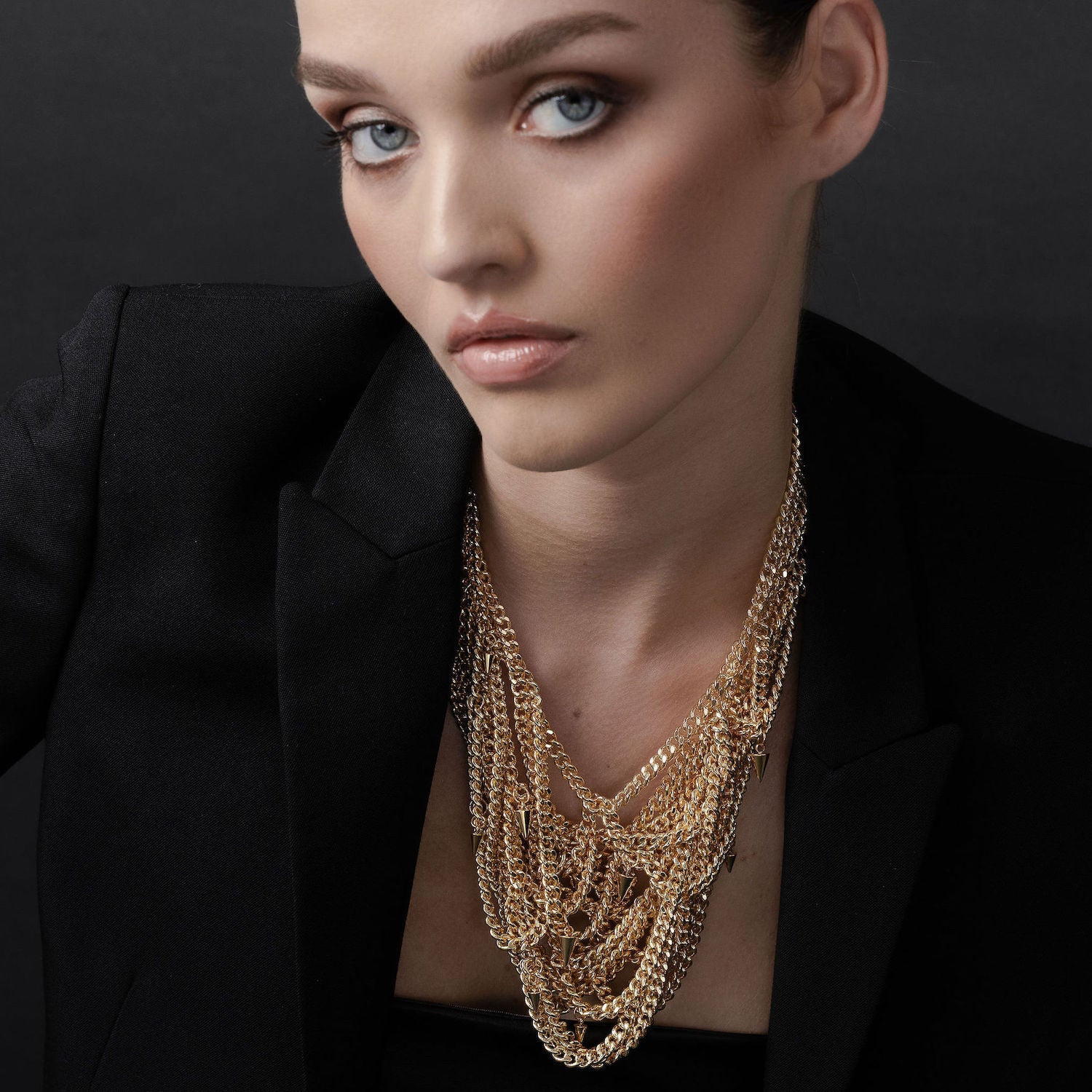 Organised Chaos Gold Necklace