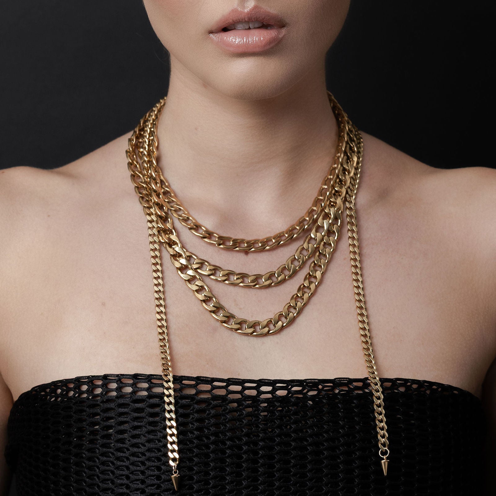 Trinity Chain Necklace
