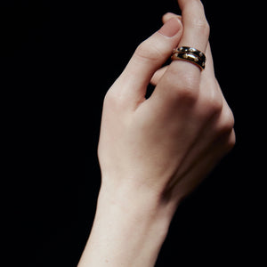 Silk & Steel Jewellery Lumiere Star Ring Silver