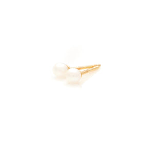 Silk & Steel Jewellery Superfine Mini Pearl Studs Gold