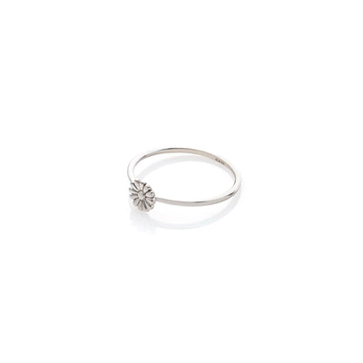 Silk & Steel Jewellery Superfine Daisy Ring Silver