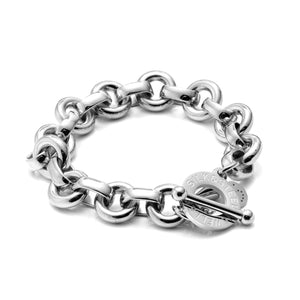 Silk & Steel Jewellery Heirloom Bracelet Silver