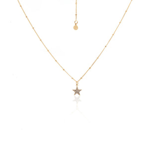Silk & Steel Jewellery Lumiere Necklace Gold - Christmas Jewellery