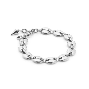 Silk & Steel Jewellery Mariner Bracelet Silver