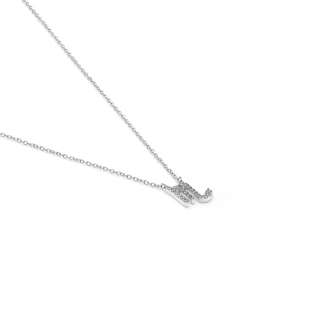 Silk & Steel Jewellery Scorpio Star Sign Pendant Necklace in Sterling Silver with Cubic Zirconias