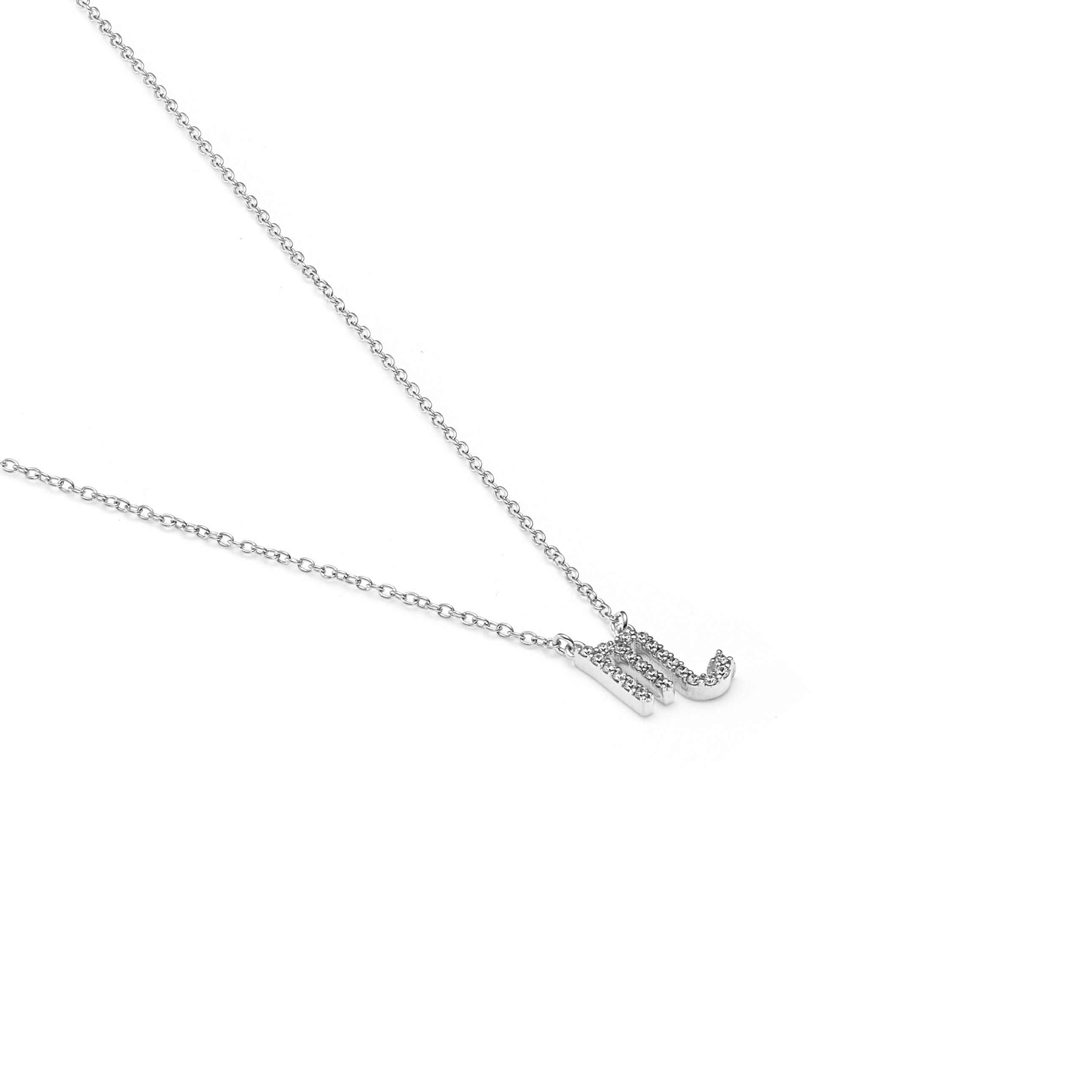 Silk & Steel Jewellery Scorpio Star Sign Pendant Necklace in Sterling Silver with Cubic Zirconias