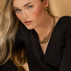 Silk & Steel Sunkissed Hoop Earrings