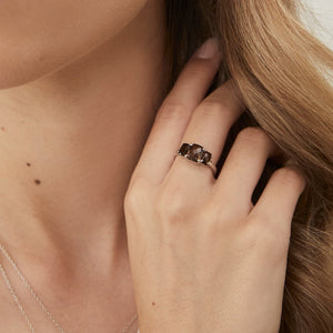 Reverie / Ring / Smokey Quartz + Silver