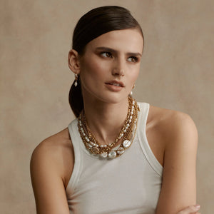 Silk & Steel Jewellery St Tropez Necklace Gold