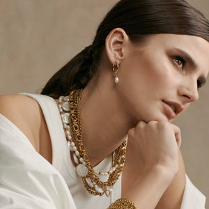 Silk & Steel Jewellery Capri Necklace Silver